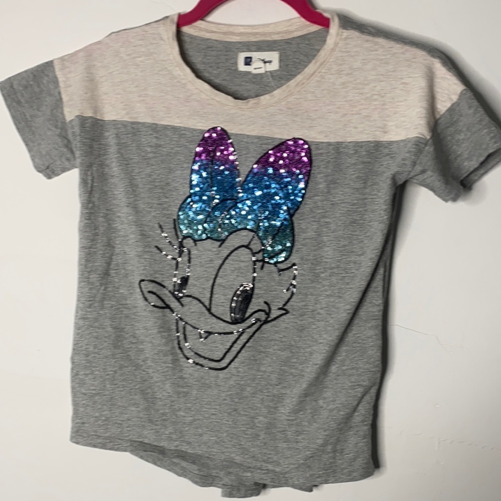 Gap kids Disney Daisey duck short sleeve multi color tee